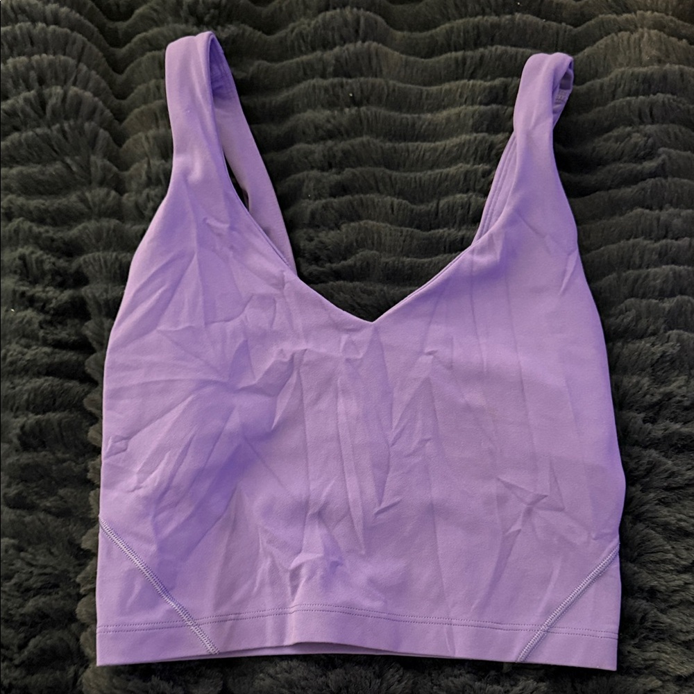 Lululemon Athletica Lavender Tank Top